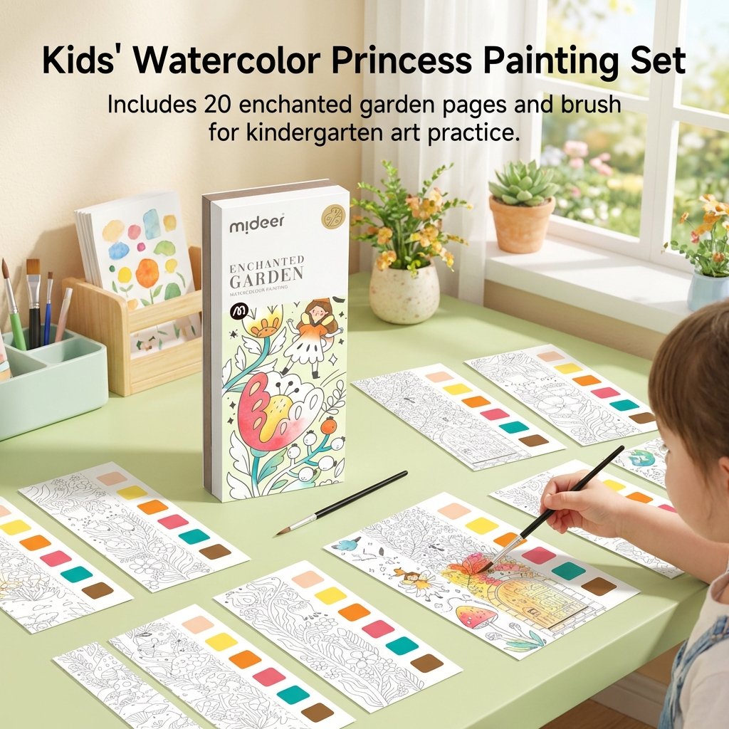 Art Craft Activities For Preschoolers - Kids Princess Coloring Book Thick Paper