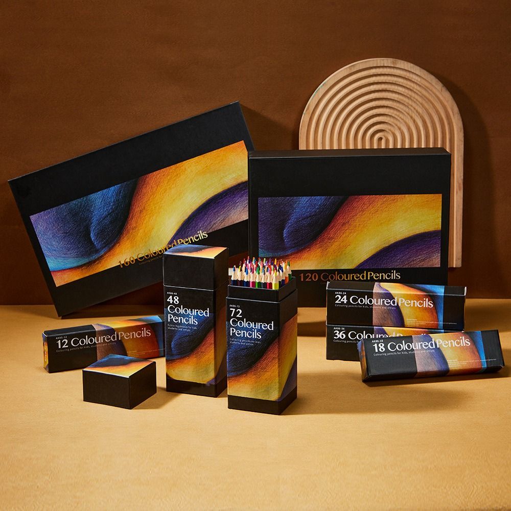 Colored Pencil Professional - Art Tool Wooden 48/72 Colors Pencil