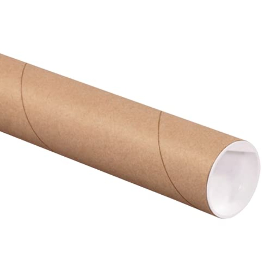 Artwork Craft - Cardboard Tubes with Caps, 20