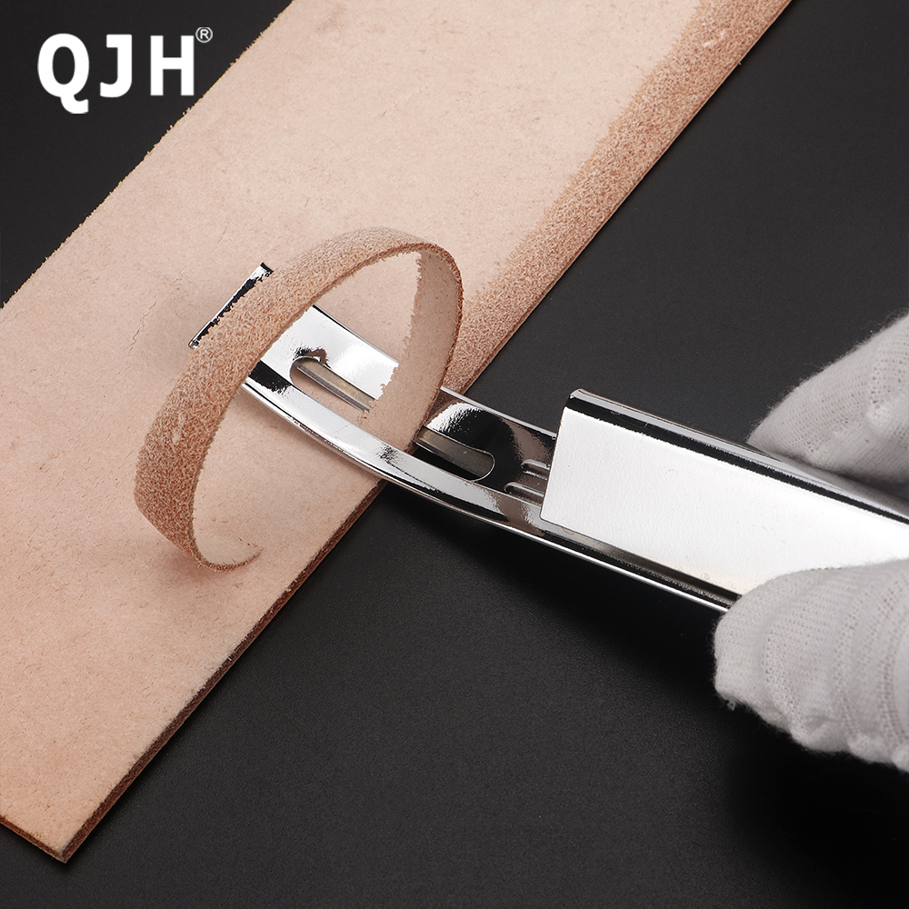Leather Tooling Kit - 4Pcs Metal Leather Safety Beveler DIY