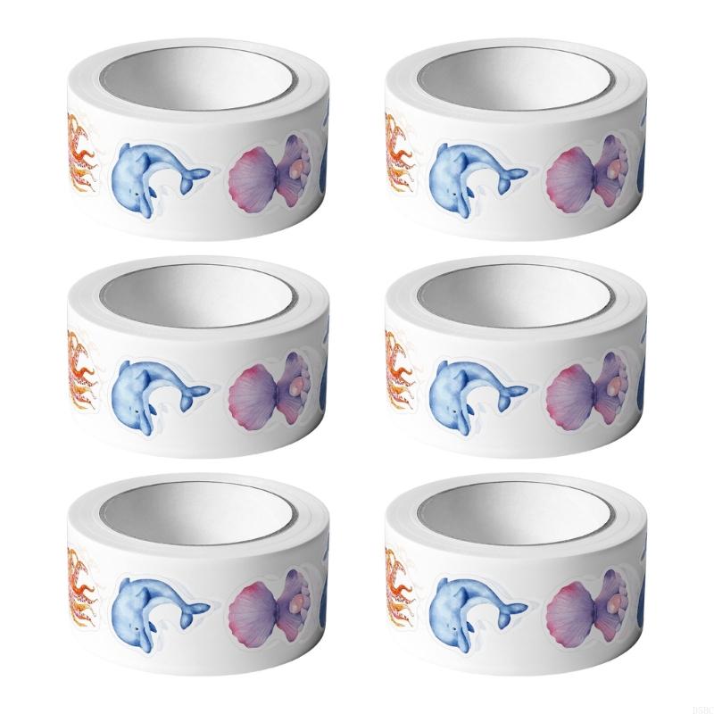 Art Craft Description - 3000Pcs Marine Animal Sticker Water Resistant