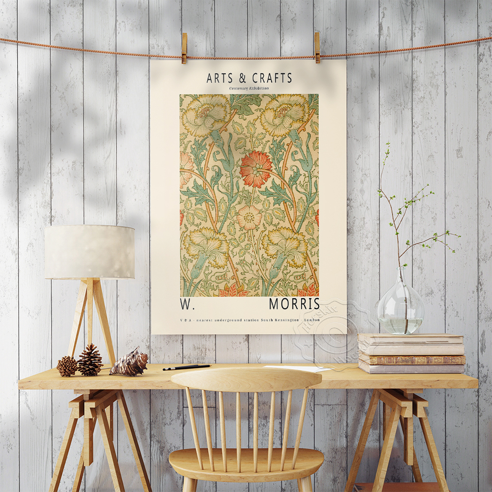 Art Craft Museum - William Morris Exhibition Poster, Arts and