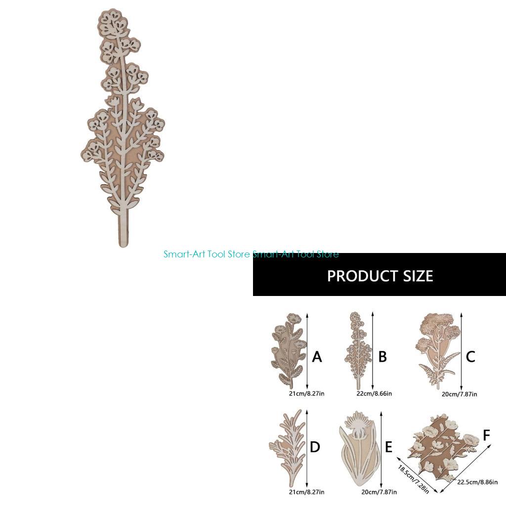 Art Craft Description - E1PB Plant Stamp Flower Stamp Plant