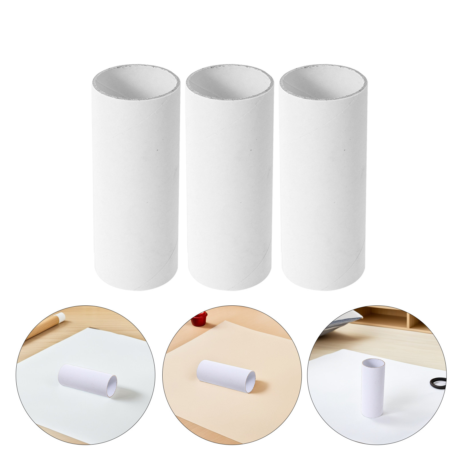 Artwork Craft - 10Pcs Cardboard Tubes Kraft Mailing Rolls