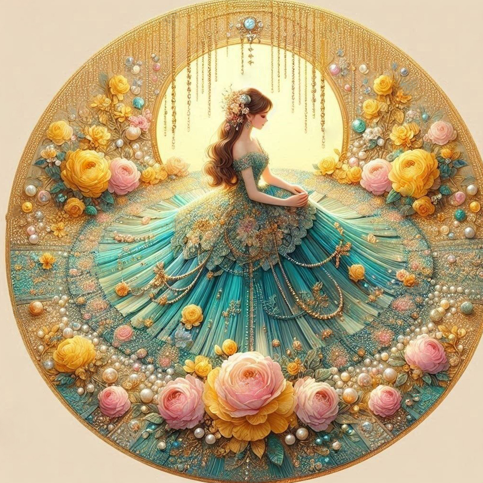 Art Craft Easy - 5D peony Diamond Painting Kit –