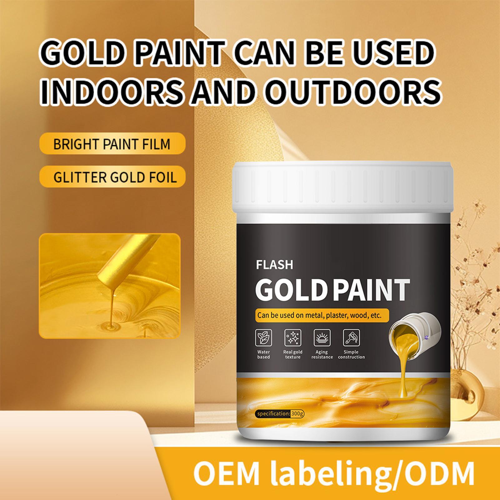 Art Craft Easy - 300g Liquid Gold Paint DIY Fast