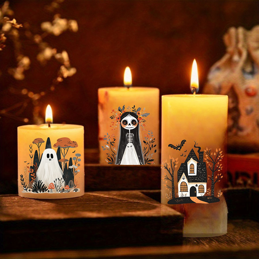 2pcs Nordic Autumn Folk Art Ha - Art And Craft Autumn ulasan dan harga