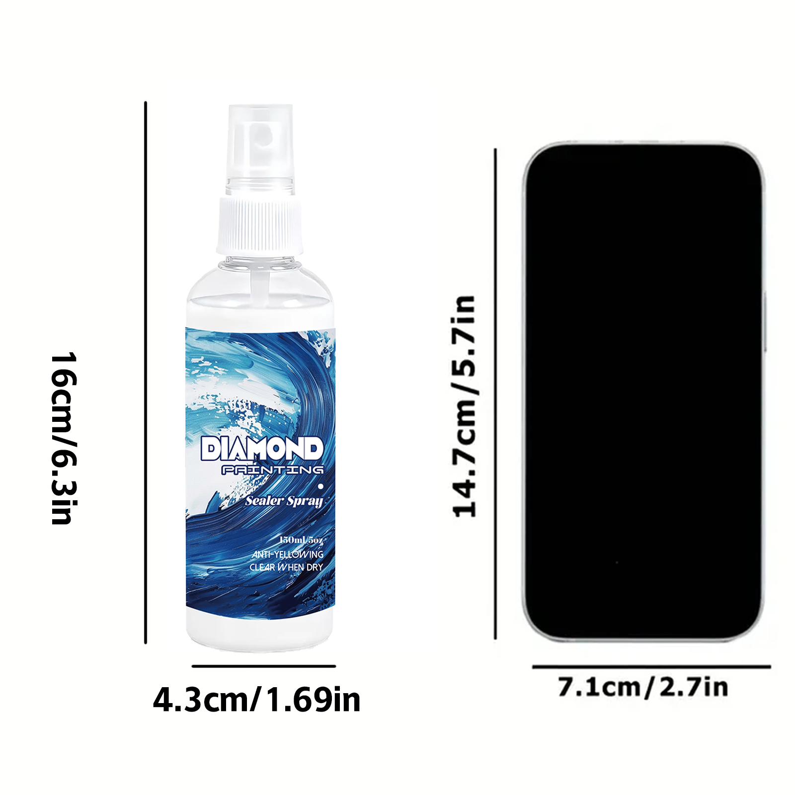 150ml Diamond Painting Sealant - Artwork Craft ulasan dan harga