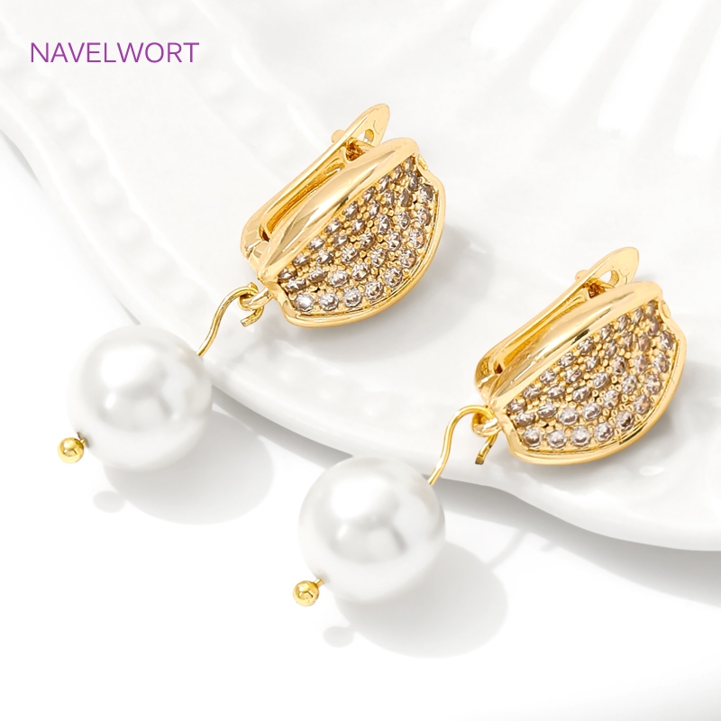 18K Gold Plated Brass Earwires - Art Craft Ideas ulasan dan harga