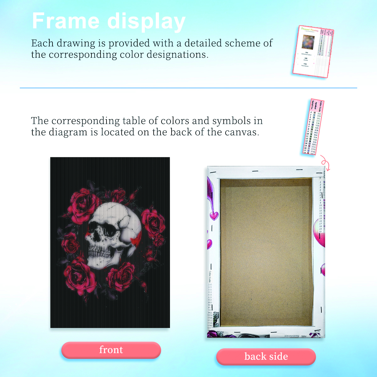 RUOPOTY Skull And Skull Diamon - Art Craft Ideas With Paper ulasan dan harga