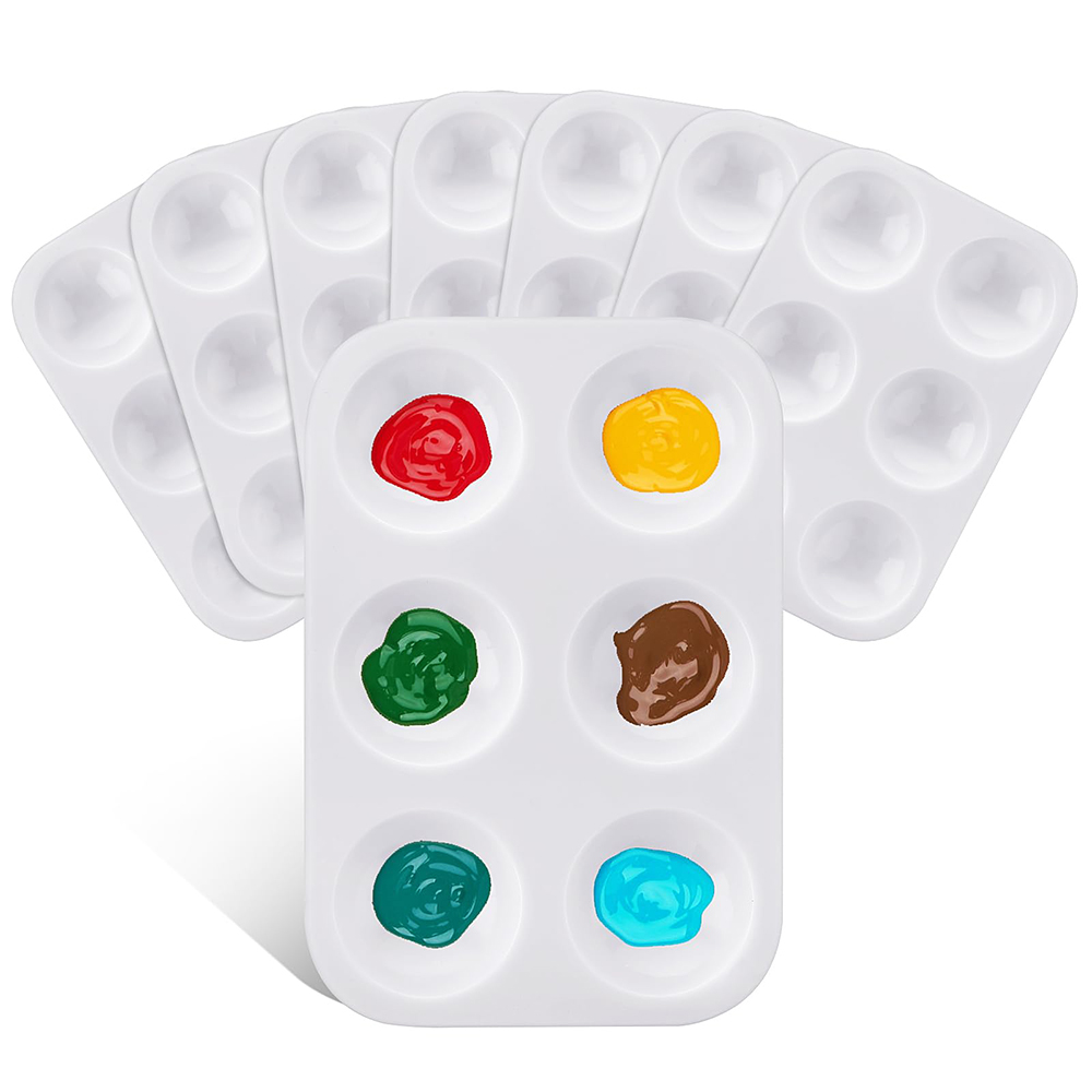 Paint Tray Palette, 6 Wells Mi - Art Craft 2 Year Olds ulasan dan harga