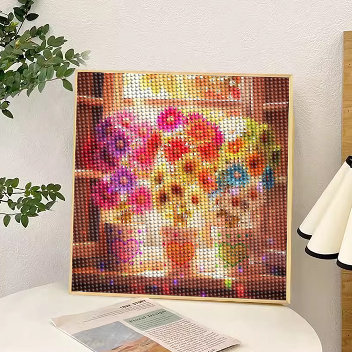 SDOYUNO DIY 5D Diamond Paintin - Art Craft Ideas With Paper ulasan dan harga