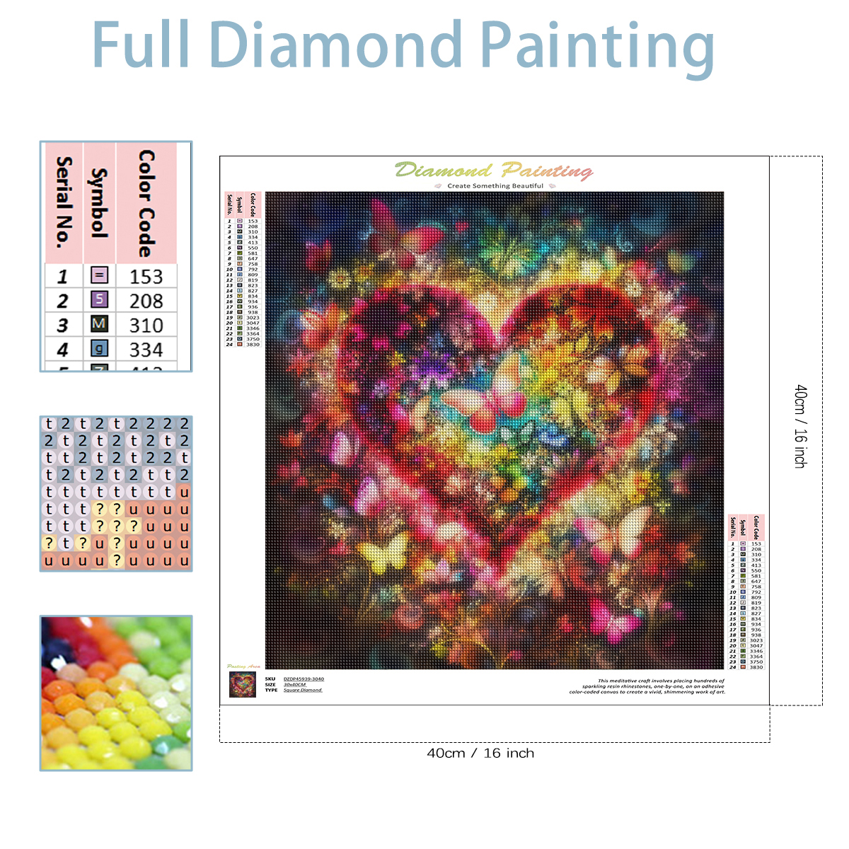 SDOYUNO DIY 5D Diamond Paintin - Art Craft Ideas With Paper ulasan dan harga