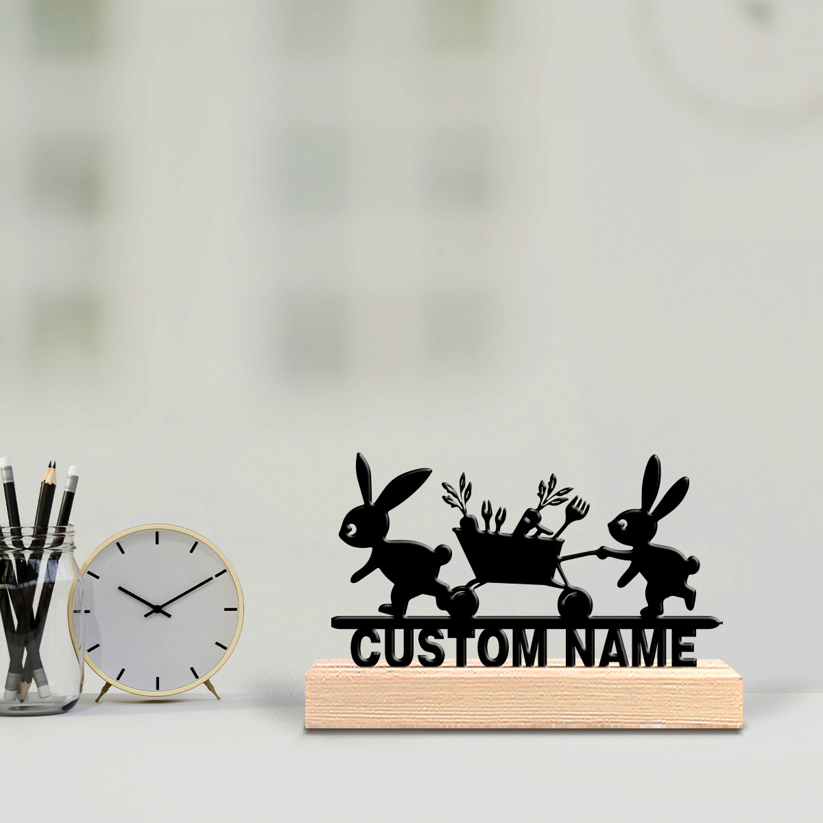 1pc Abstract The rabbit transp - Art Crafting ulasan dan harga