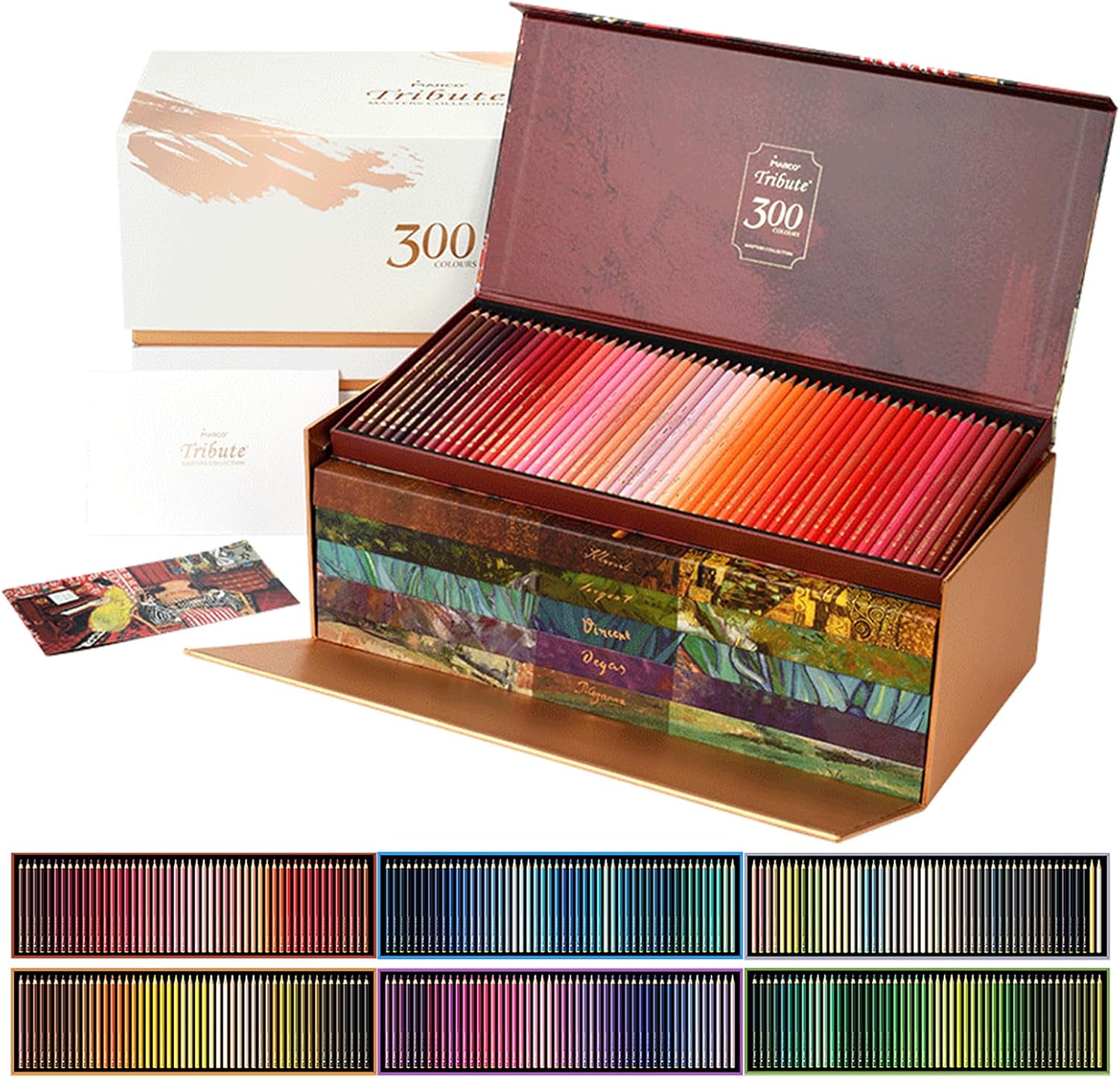 300 Colored Pencils Set for Ad - Colored Pencil Professional ulasan dan harga
