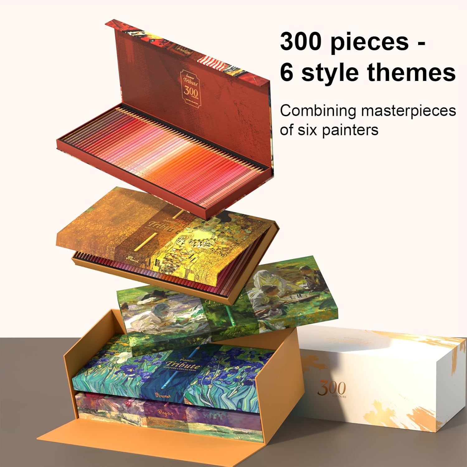 300 Colored Pencils Set for Ad - Colored Pencil Professional ulasan dan harga
