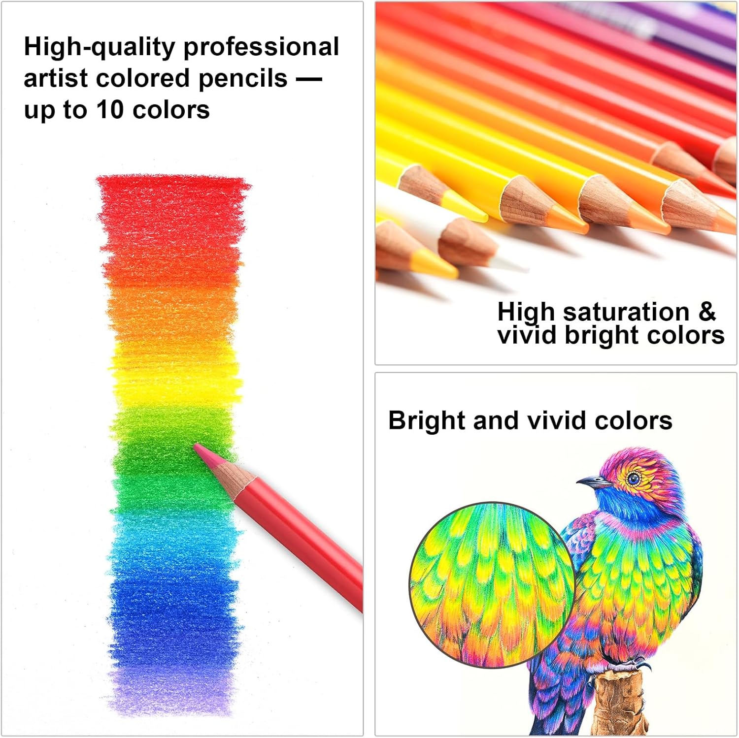 300 Colored Pencils Set for Ad - Colored Pencil Professional ulasan dan harga