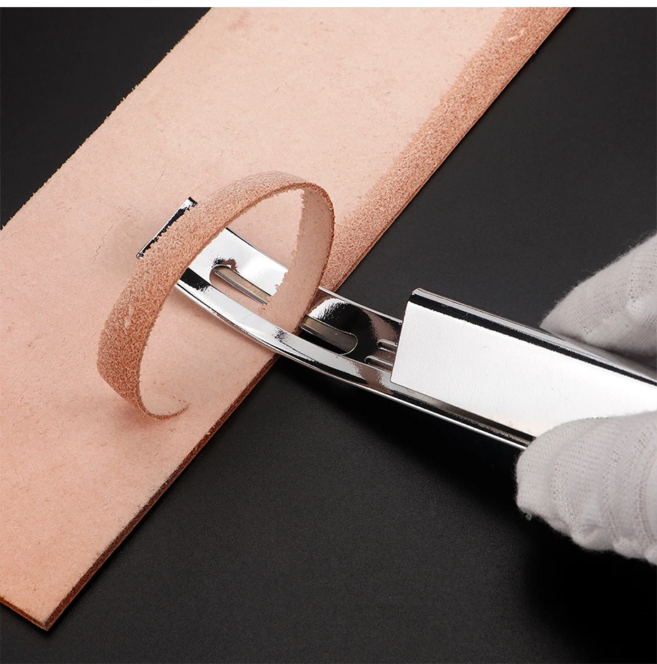 1Set Metal Leather Safety Beve - Leather Tooling Kit ulasan dan harga