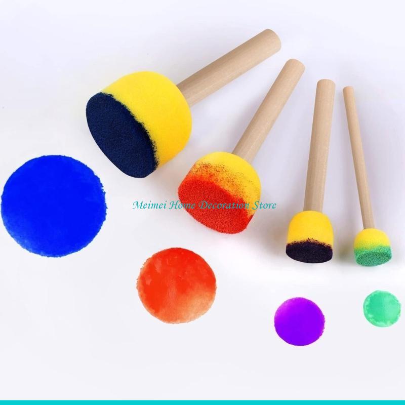 H7BF Paint Sponges Round Spong - Art Craft Description ulasan dan harga