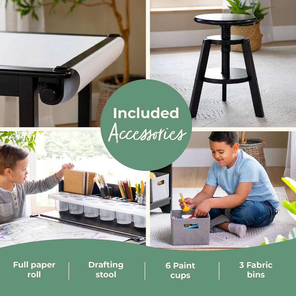 3-in-1 Children's Art Table an - Art & Craft Toys For Kids ulasan dan harga