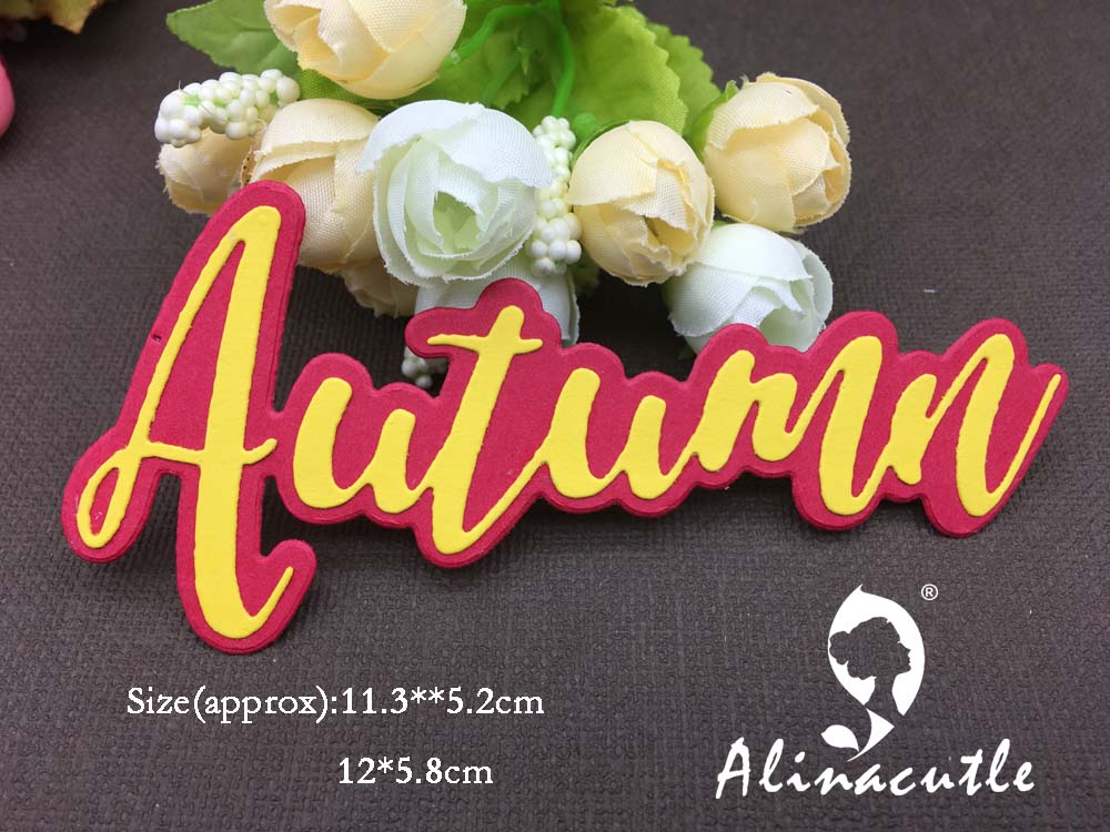 METAL CUTTING DIES cut AlinaCr - Art And Craft Autumn ulasan dan harga