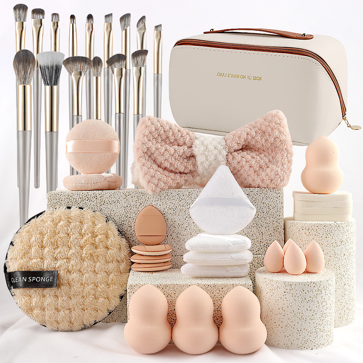Leather Handle Bag with 36 Pcs - Leather Tooling Kit ulasan dan harga