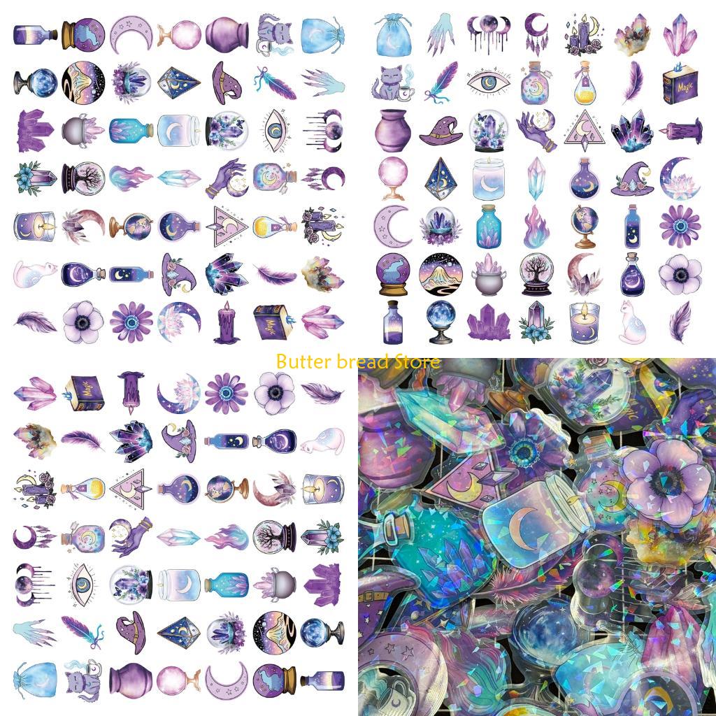W89C 50Counts Witch Theme Stic - Art Craft Description ulasan dan harga