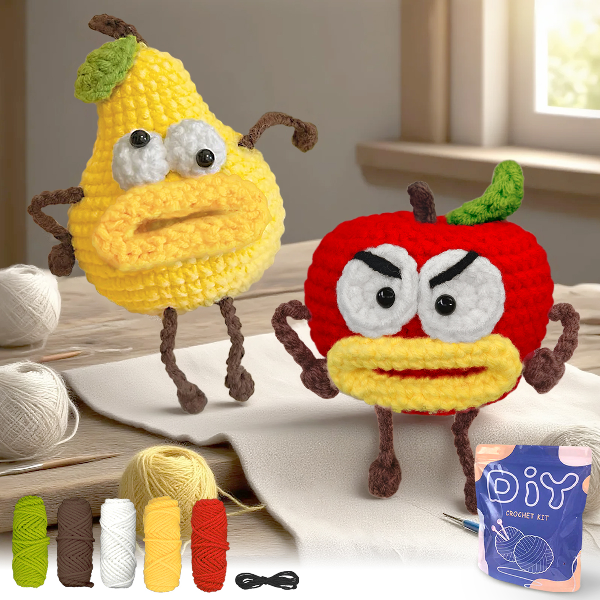 YAMAXIN DIY Crochet Kit for Be - Art Craft Yarn ulasan dan harga