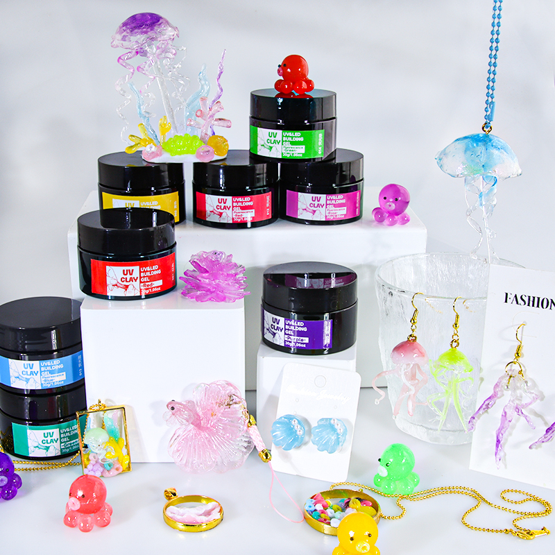 16 colors of UV resin putty -3 - Artwork Craft ulasan dan harga