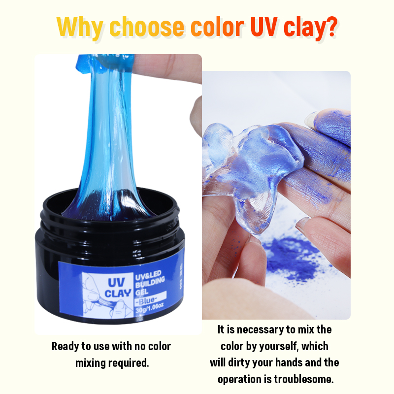16 colors of UV resin putty -3 - Artwork Craft ulasan dan harga