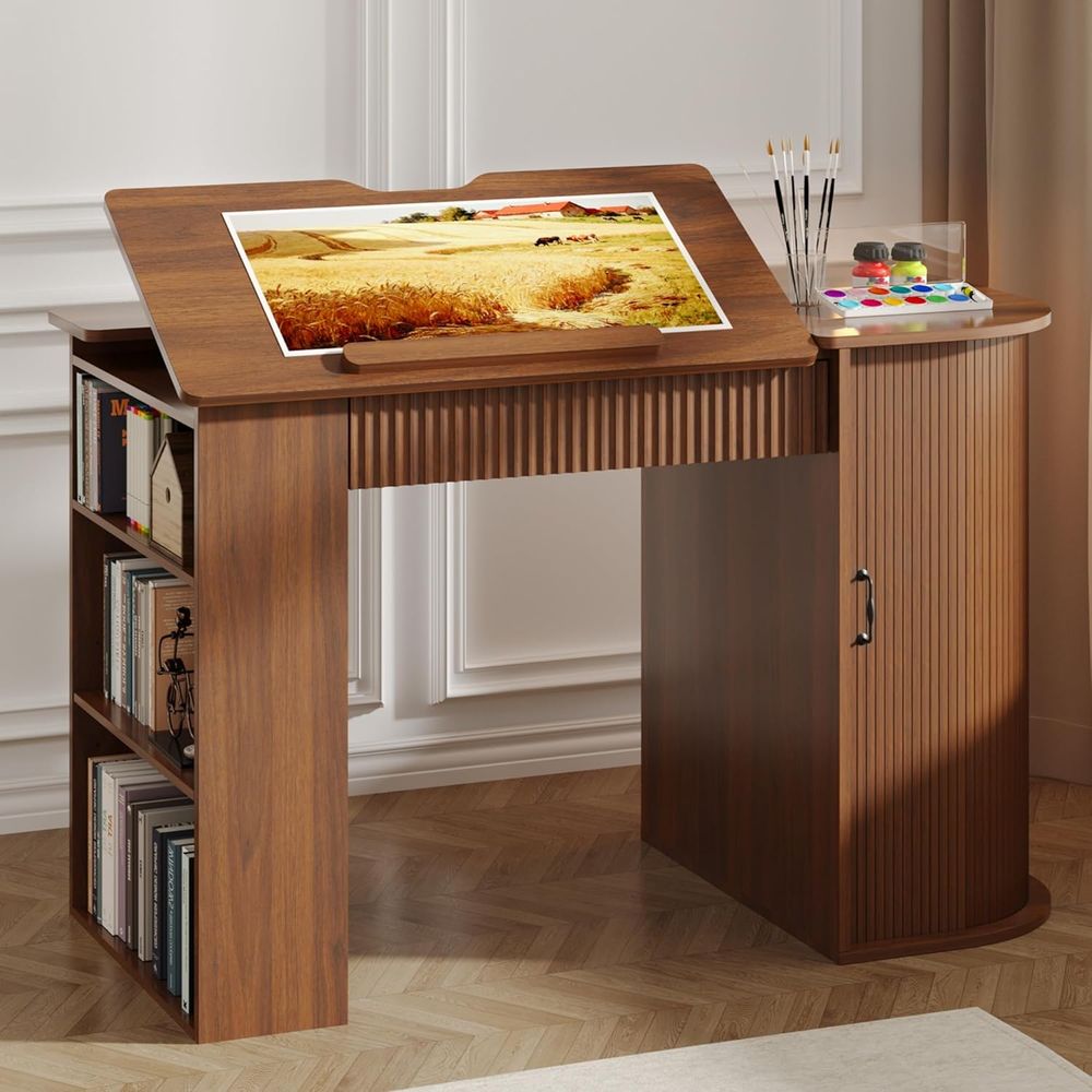 Storage Cabinet Desk with Draw - Art Crafting ulasan dan harga