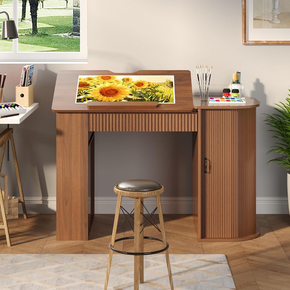 Storage Cabinet Desk with Draw - Art Crafting ulasan dan harga