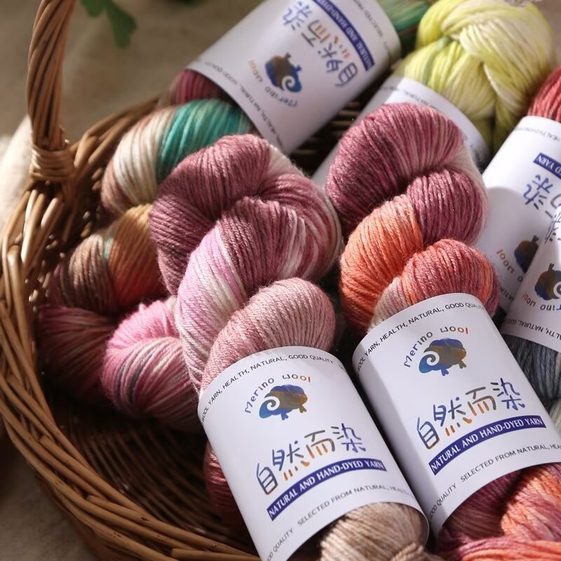 100g Soft Handmade Dyed Yarn R - Art Craft 2 Year Olds ulasan dan harga
