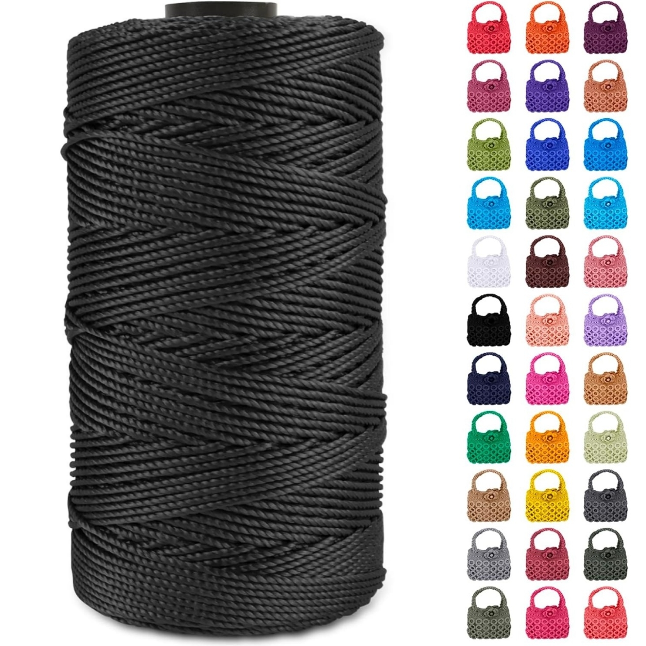 1Pcs 200m Crochet Yarn DIY Cra - Art Craft Yarn ulasan dan harga