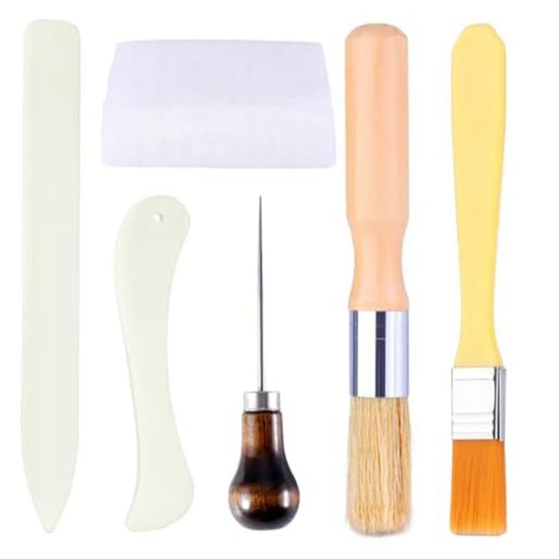 AA63 HOT Bone Folders Kit, Bon - Leather Tooling Kit ulasan dan harga