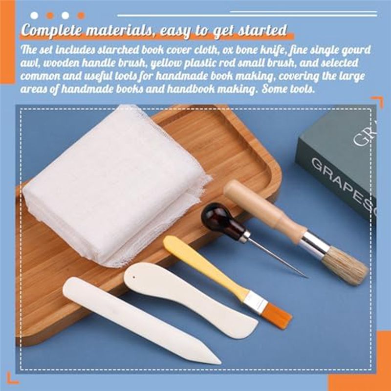 AA63 HOT Bone Folders Kit, Bon - Leather Tooling Kit ulasan dan harga