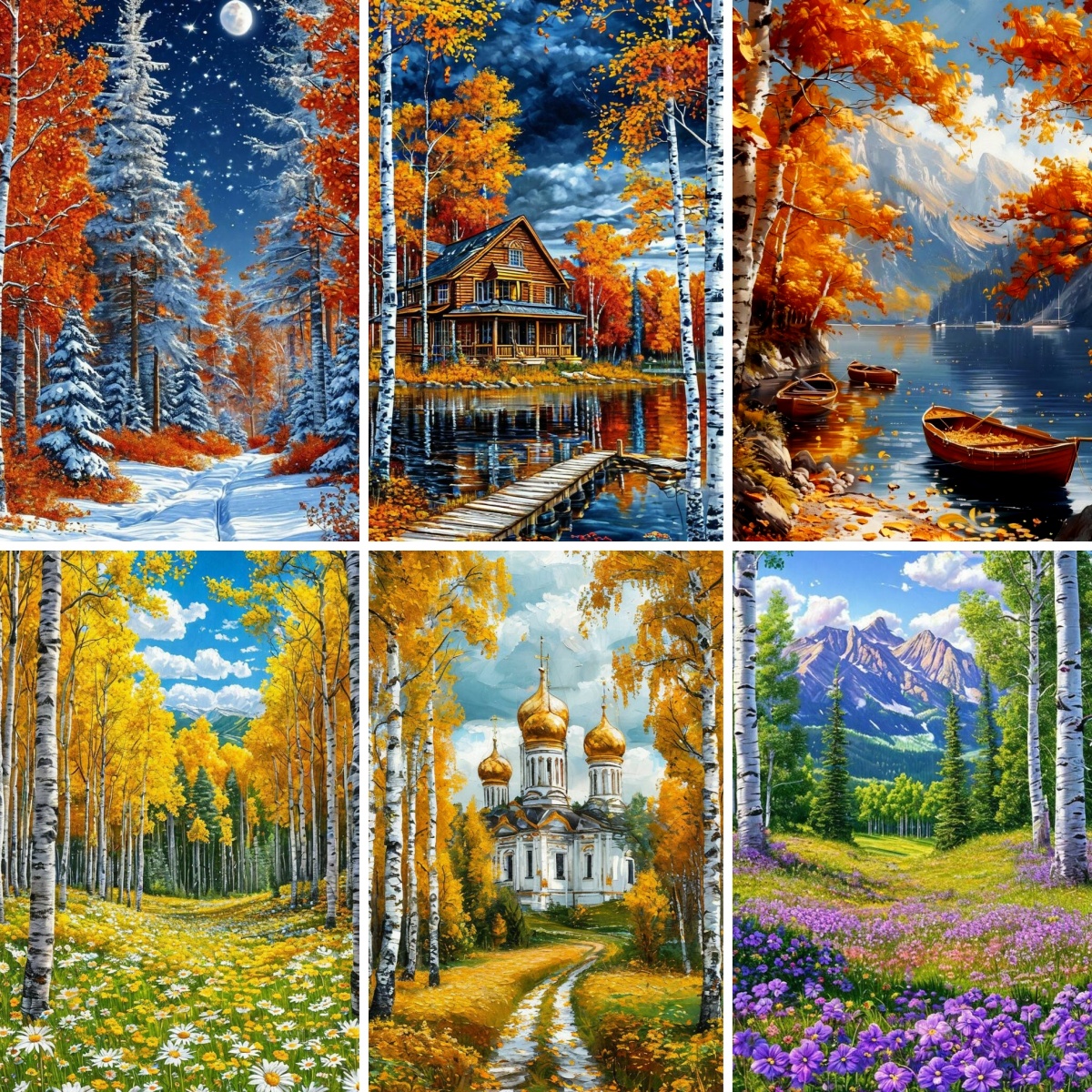 Birch Grove Art , Diamond Pain - Art And Craft Autumn ulasan dan harga