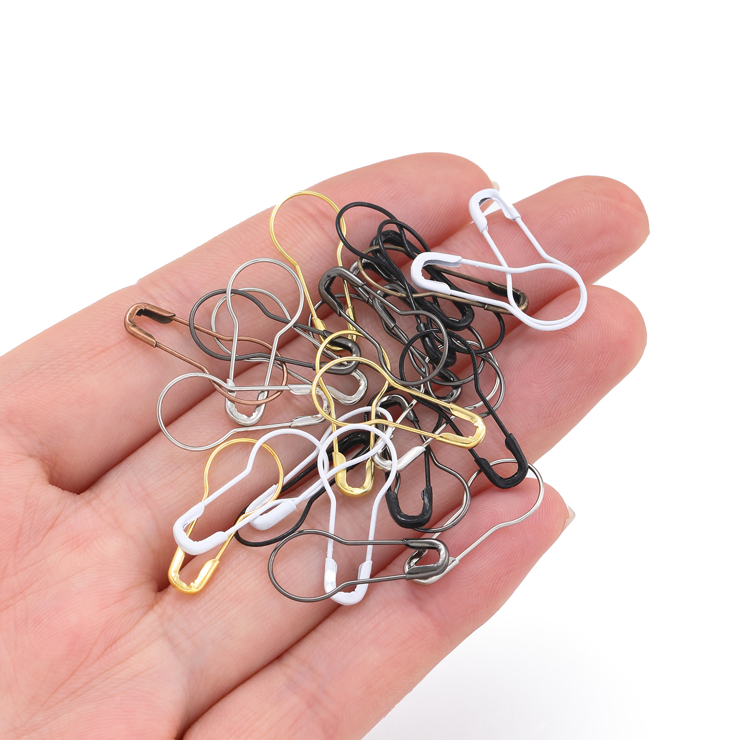 100Pcs/Lot Metal Gourd Safety  - Art Craft Ideas ulasan dan harga