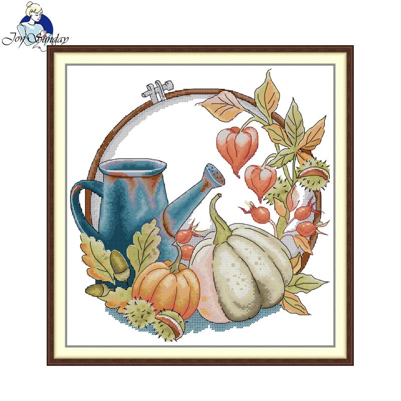 Joy Sunday Cross Stitch Kit Au - Art And Craft Autumn ulasan dan harga