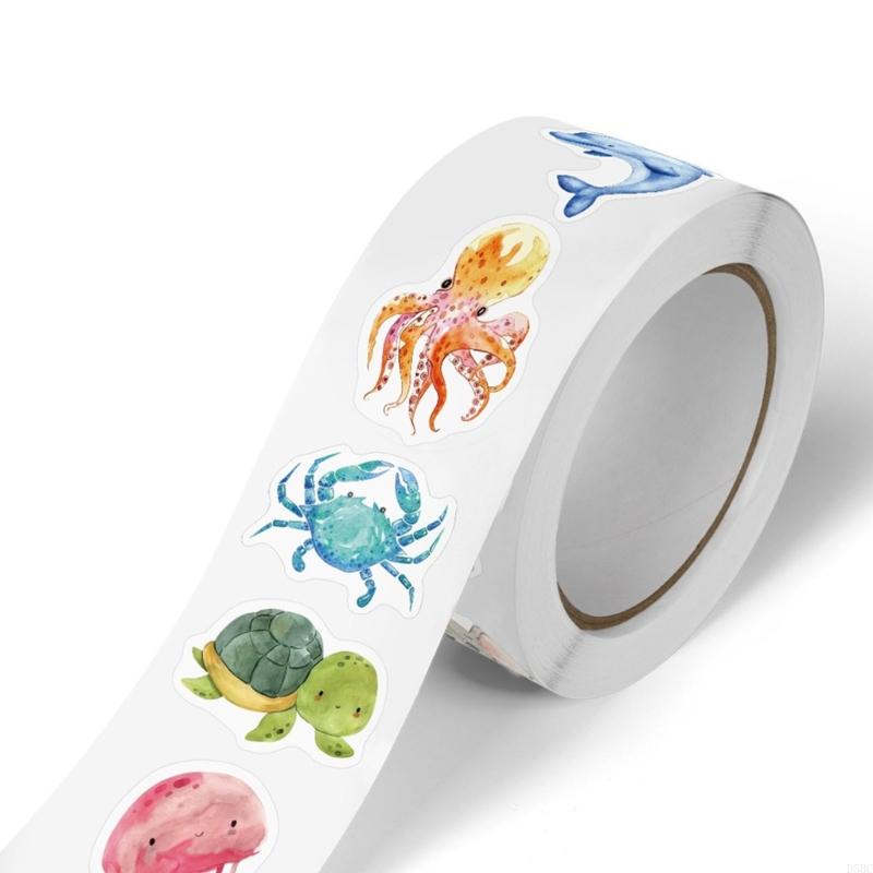 3000Pcs Marine Animal Sticker  - Art Craft Description ulasan dan harga