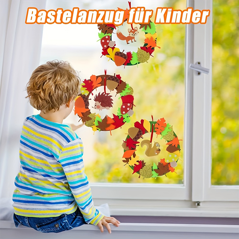 Autumn Creative Diy Wreath Cra - Art And Craft Autumn ulasan dan harga