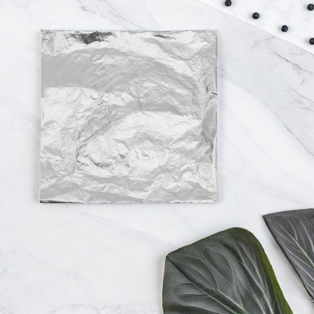 100Pcs Metallic Foil Paper She - Artwork Craft ulasan dan harga