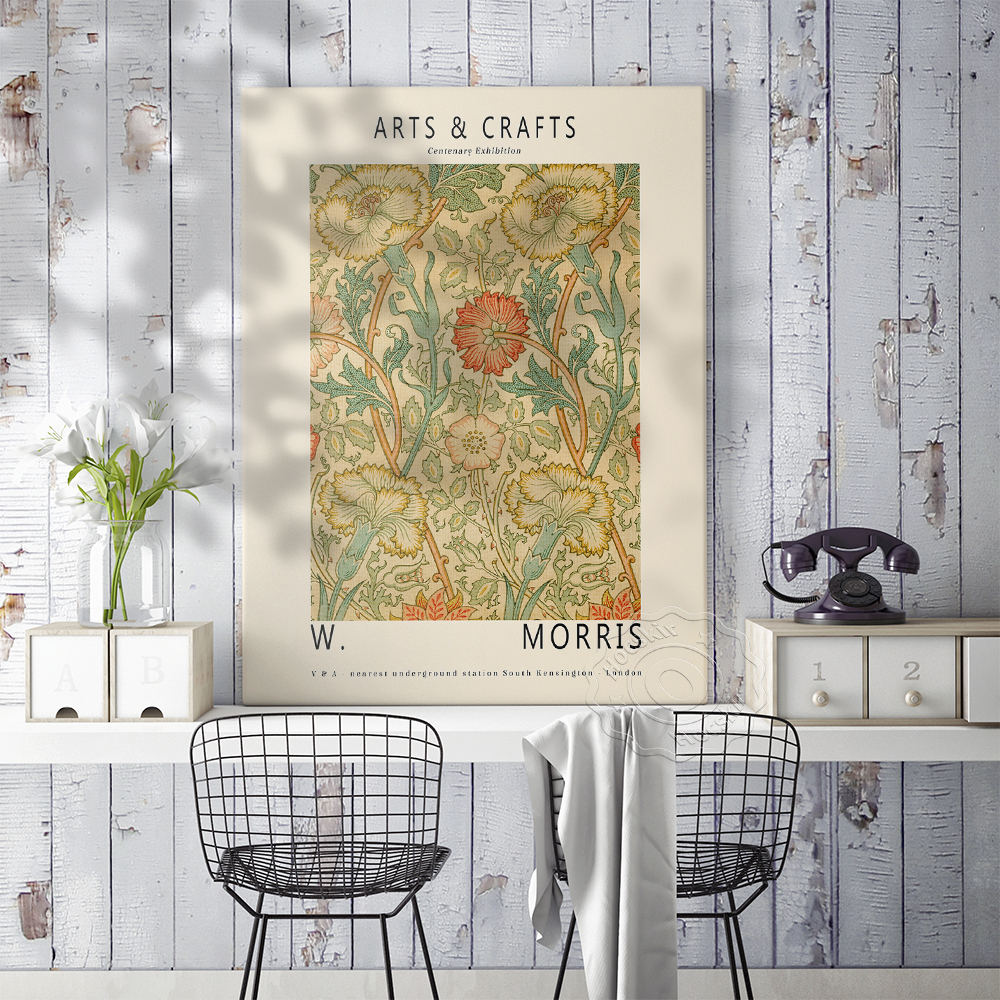 William Morris Exhibition Post - Art Craft Museum ulasan dan harga