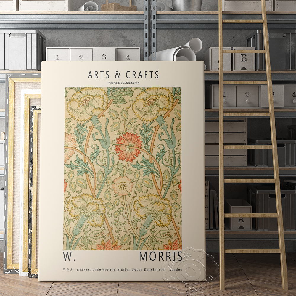 William Morris Exhibition Post - Art Craft Museum ulasan dan harga
