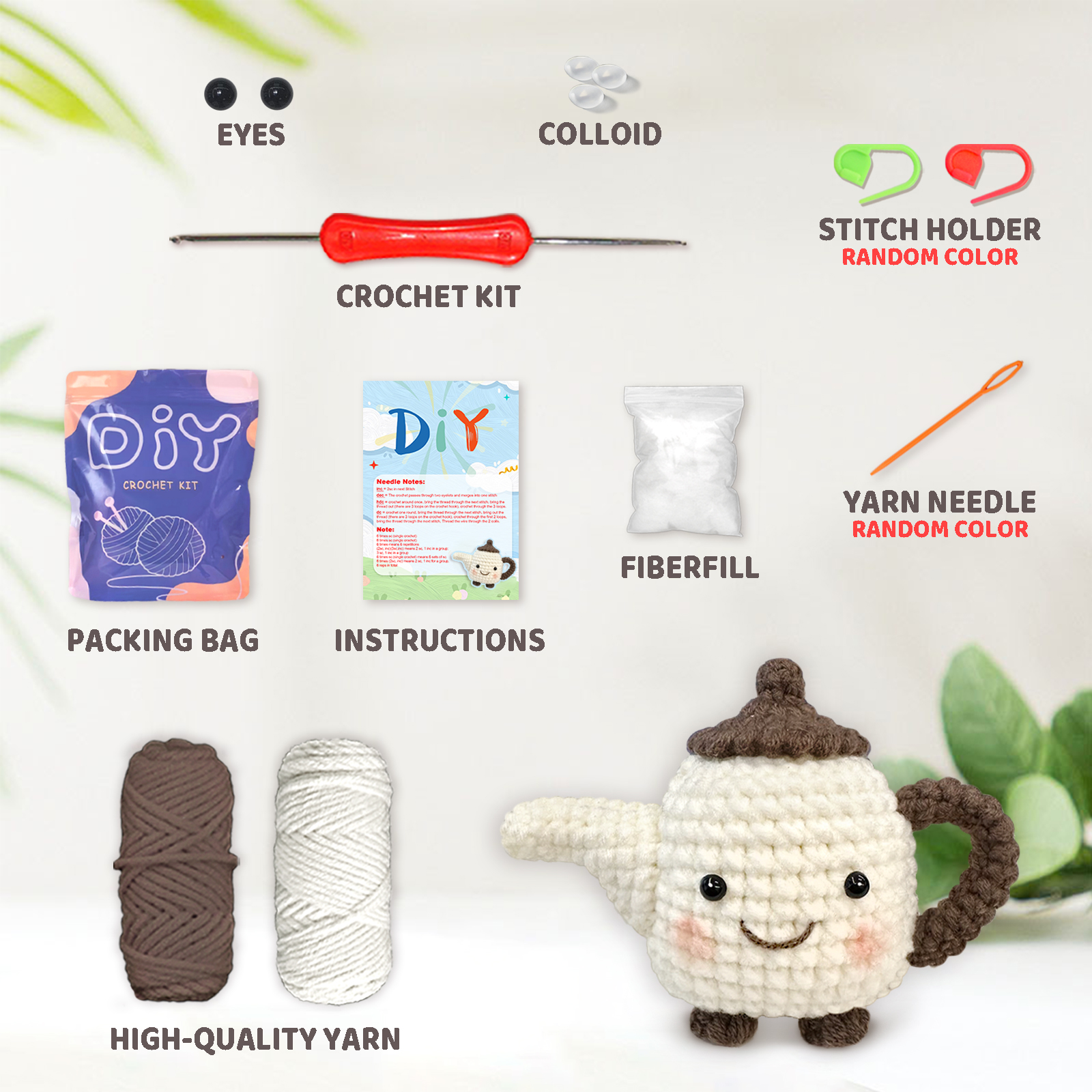YAMAXIN 1PC DIY Crochet Kit fo - Art Craft Easy ulasan dan harga