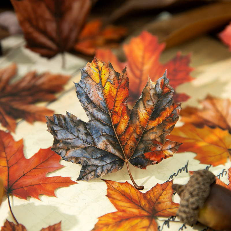 Journal GO 20pcs Golden Autumn - Art And Craft Autumn ulasan dan harga