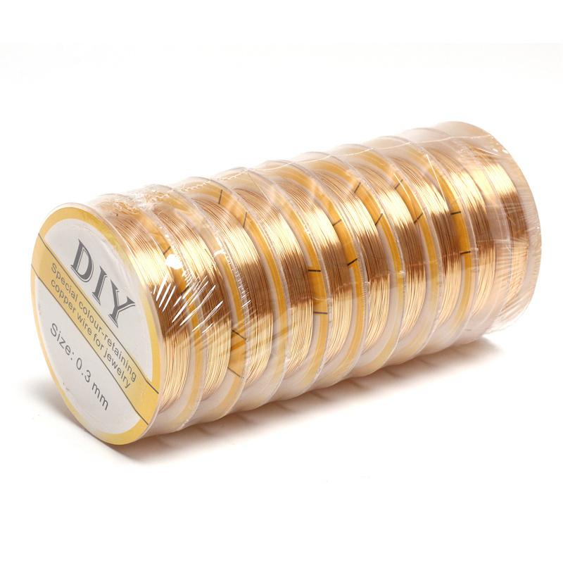 1Roll Silver Copper Wire 0.3/0 - Art Craft Ideas ulasan dan harga
