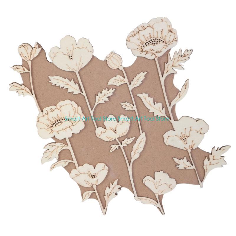 E1PB Plant Stamp Flower Stamp  - Art Craft Description ulasan dan harga