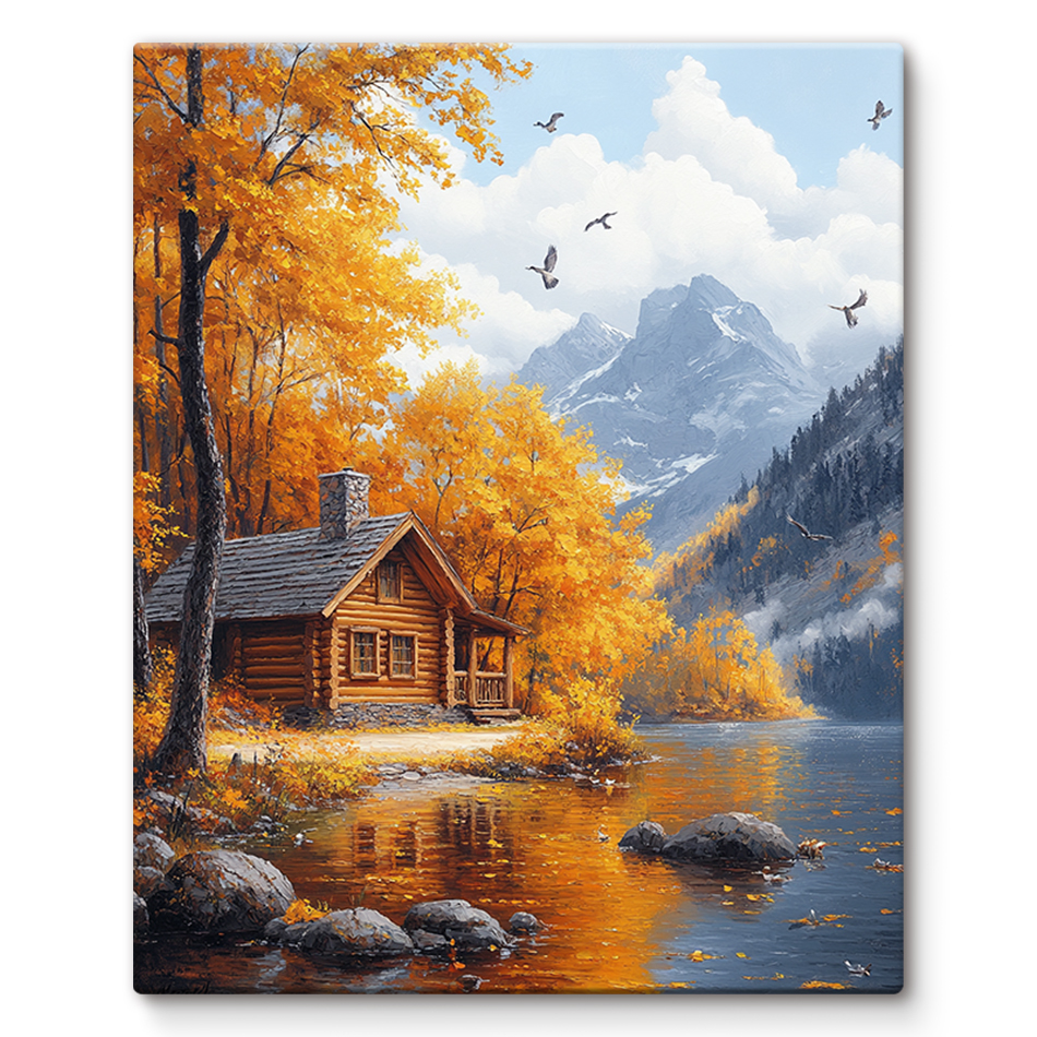 2026 Painting By Numbers Draw  - Art And Craft Autumn ulasan dan harga