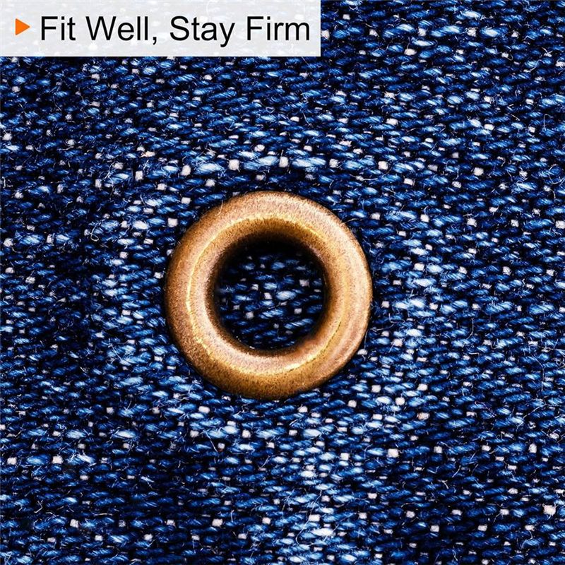 ABWZ-100Pcs Grommet Eyelets To - Leather Tooling Kit ulasan dan harga
